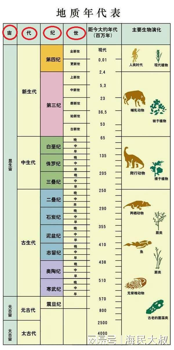 最新地质年代表，家的温馨故事与时光印记