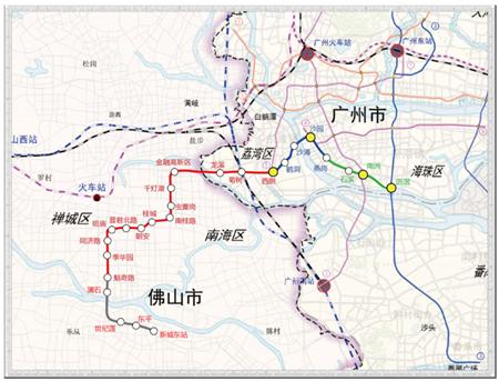 广佛肇城轨最新时刻表发布