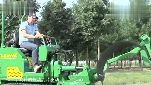 最新小型挖树机视频，操作指南与技能学习全解析